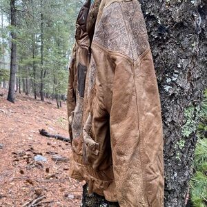 Vintage Leather Coat